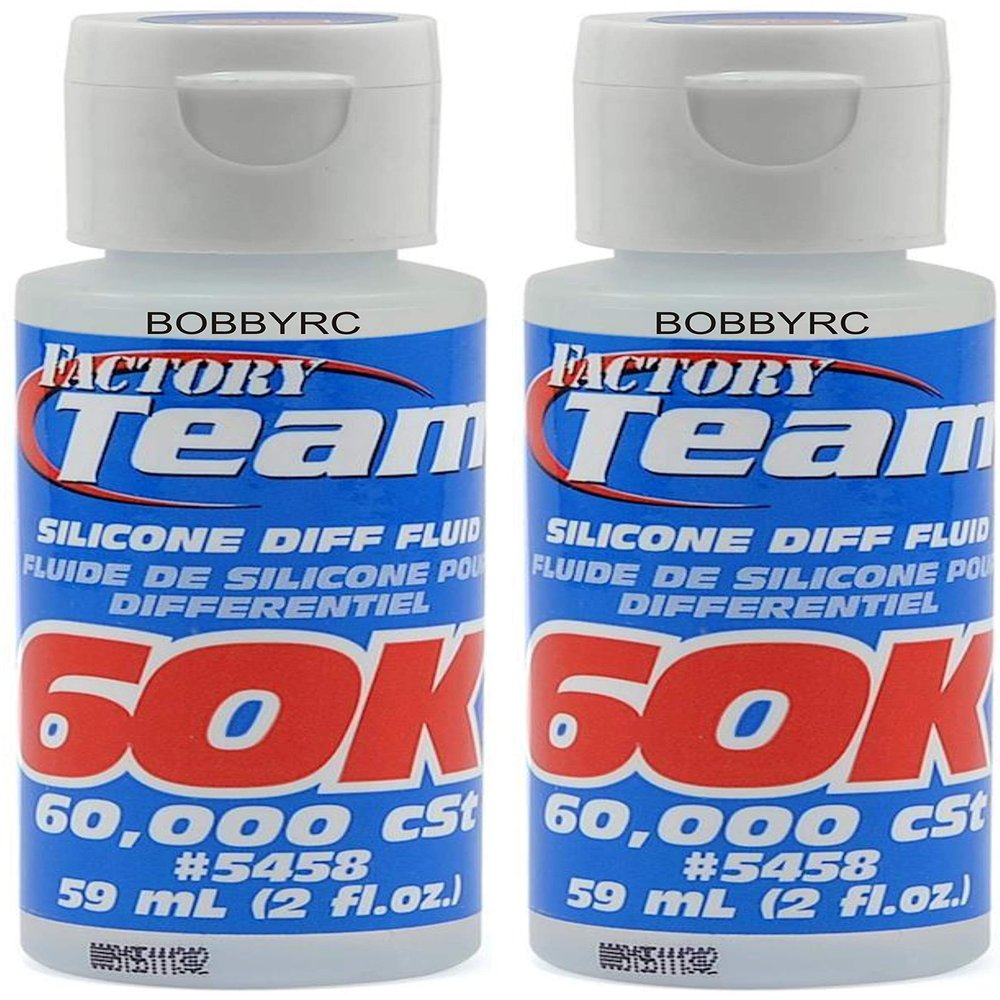 2 Pack Associated ASC5458 5458 FT Silicone Diff Fluid Oil 60 000 CST 60K LOSI HPI ARRMA Includes CHICAGOLAND RC Coupon