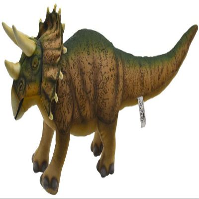 HANSA - Triceratops 28", Brown