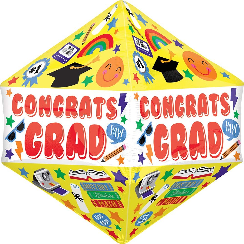 ANAGRAM INTERNATIONAL Foil Balloon, 24, Multi