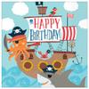 Amscan Ahoy Birthday Luncheon Napkins view 1