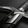 41.25" One Hand Medieval Sword - Dull Blade Carbon Steel With Faux Leather Wrapped Wood Scabbard - Non-Battle Ready for Gifts, Cosplay, & LARP view 4