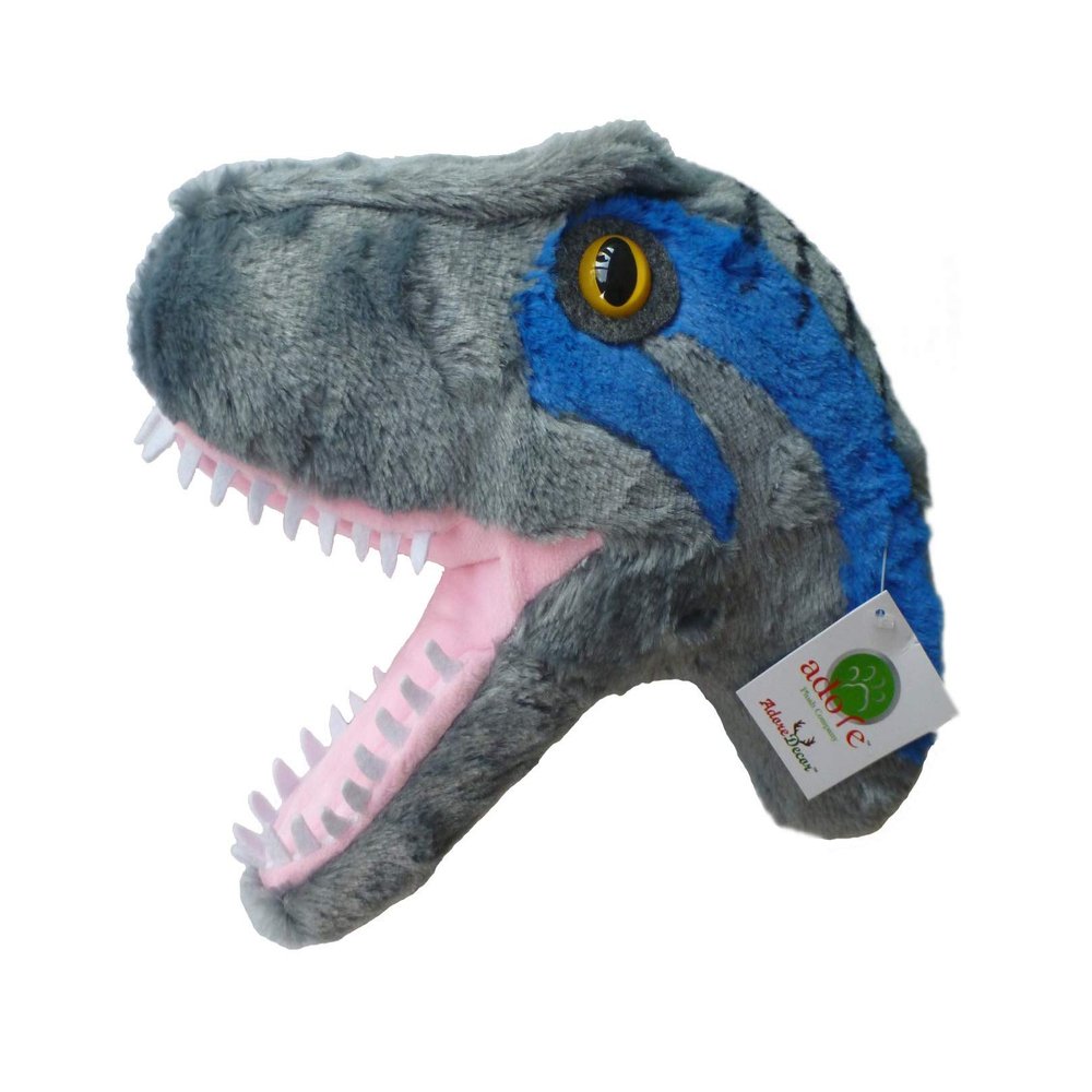 Adore 12" Swift The Velociraptor Dinosaur Stuffed Animal Plush Walltoy Wall Mount