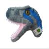 Adore 12" Swift The Velociraptor Dinosaur Stuffed Animal Plush Walltoy Wall Mount view 1