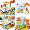 Haifeng 223 Pieces Kid Screwdriver Toy, Greative Drill Set, STEM Building Montessori Play Toolbox, Game Activities Center for Kids Ages 3-10 Years Old view 3