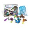 Learning Resources Rock 'n Gem Surprise - 19 Pieces, Ages 3+ Toddler Learning Toys, Sorting and Matching Toys, Early STEM for Kids view 1