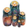 Sea Princess Large 5-Nest Doll Russian Matryoshka Wooden Stacking Nested Dolls Wooden Handmade Toys Gift for Children Christmas Mothers Day Birthday Home Decor Wishing Gift 1301160 view 1