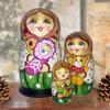 Little Baby-Girl 3-Nest Matreshka Wooden Nesting Dolls Set - 14730G by G.DeBrekht view 4