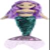 Aurora Enchanting Sea Sparkles Sequin Sparkles Jenna Stuffed Doll - Imaginative Play with Magical Companions - Perfect for Kid's Birthdays and Celebrations - Green 18 Inches view 1