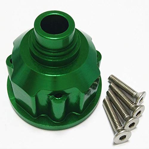 Aluminum Front/Center/Rear Differential Carrier -1PC Green for Traxxas 1/10 E REVO 2.0 VXL 8681 8681X