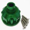 Aluminum Front/Center/Rear Differential Carrier -1PC Green for Traxxas 1/10 E REVO 2.0 VXL 8681 8681X view 1