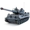 BEAURE Rc Tanks,1:28 WW2 German Tiger Army Tank Toys for Boys,9 Channels Remote Control Vehicles with Sound and Light,RC Military Toys for Kids Boys Girls(Gray) view 1