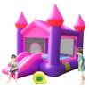 Doctor Dolphin Bounce House, Inflatable Pink Bounce House for Kids 3-6, Bounce House with Slide for Big Kids, Inflatable Bouncy House Bouncy Castle with Blower view 1