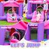 Doctor Dolphin Bounce House, Inflatable Pink Bounce House for Kids 3-6, Bounce House with Slide for Big Kids, Inflatable Bouncy House Bouncy Castle with Blower view 3