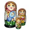 Little Baby-Boy 3-Nest Matreshka Wooden Nesting Dolls Set - 14730B by G.DeBrekht view 1