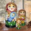 Little Baby-Boy 3-Nest Matreshka Wooden Nesting Dolls Set - 14730B by G.DeBrekht view 4