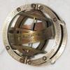 Mahira Nautical Solid Brass Table Top Armillary Nautical Collectible Zodiac Sphere Globe 3.5" Height D view 4