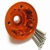 Aluminum Front/Center/Rear Differential Carrier -1PC Orange for Traxxas 1/10 E REVO 2.0 VXL 8681 8681X view 2