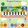 Piano Mat - 53" x 23" Musical Mat 8 Animals Sounds Dance Mat for Kids Touch Play Dancing Mat Toy Gifts for 1 2 3 4 5 6 Year Old Girls Boys view 2