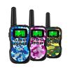 Huaker Kids Walkie Talkies,3 Pack 22 Channels 2 Way Radio Toy with Flashlight and LCD Screen,3KM Range Walkie Talkies for Kids Outside Adventures, Camping, Hiking view 1