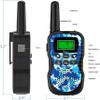Huaker Kids Walkie Talkies,3 Pack 22 Channels 2 Way Radio Toy with Flashlight and LCD Screen,3KM Range Walkie Talkies for Kids Outside Adventures, Camping, Hiking view 2