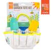 Beetle & Bee Kids Garden Tote Kit  Durable, Easy-to-Clean Gardening Tools Set - Includes Canvas Tote Bag, Hand Rake, Shovel & Trowel - Perfect Toddler Gardening Set view 2