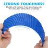BOROLA Classic Baseplates Building Brick - 10" x 5", Compatible with Most Major Brands, 4-Pack, Blue view 3
