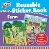 Galt Toys, Reusable Sticker Book - Farm, Sticker Books, Ages 3 Years Plus view 1