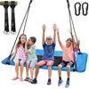 Trekassy 60" Extra Large Rectangle Tree Swing - Heavy Duty 700lb Capacity, Waterproof Platform for Kids & Adults with Complete Installation Kit & 2 Tree Straps (Blue) view 1