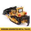 1/50 Scale Diecast Metal Dozer Toy, Metal Bulldozer Front Loader Toy Truck for Boys Kids (Dozer) view 4