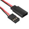 uxcell 4 Inches 100mm 3-pin Servo Extension Cable Wire for RC Futaba JR Servo Lock Type view 1