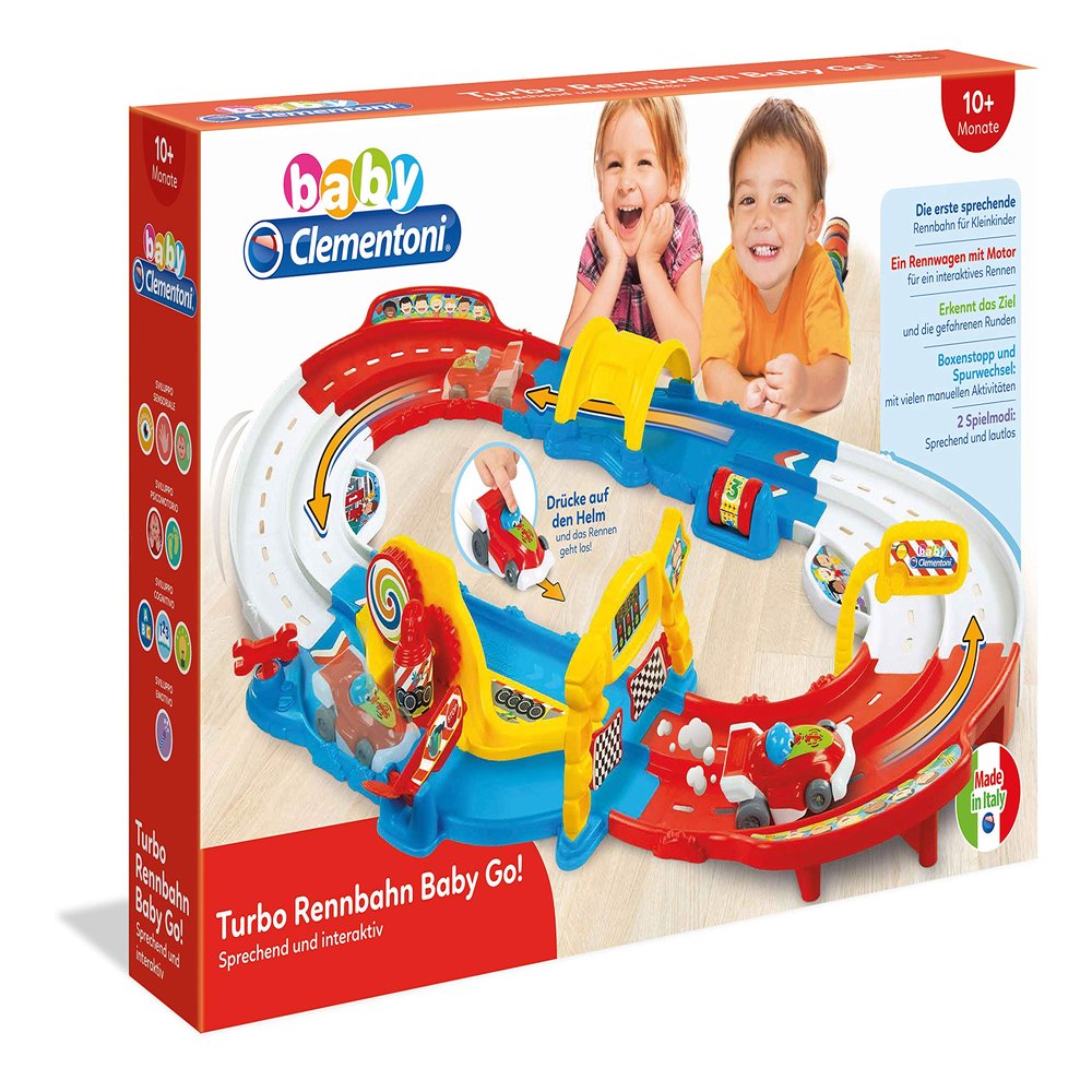 Clementoni 59131 Turbo Race Track, Multicoloured