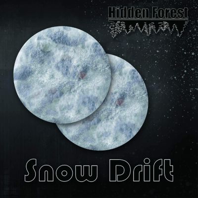 HiddenForest 4 inch Snow Drift (Trollblood Storm of The North for Warmachine)