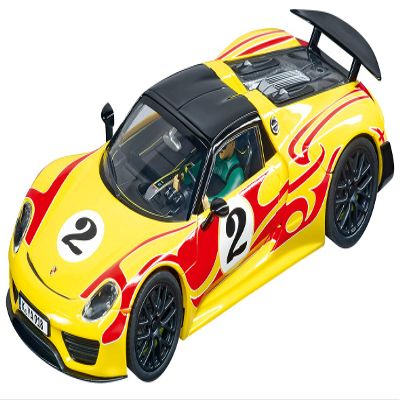 Carrera 27599 Porsche 918 Spyder #2 Evolution Analog Slot Car Racing Vehicle 1:32 Scale