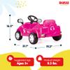 DOLU Pedal-Powered Unicorn Ride-On Car, Magical Kids Toy Vehicle with Built-in Horn, Indoor/Outdoor Riding Fun for Toddlers Ages 3+ Years view 4