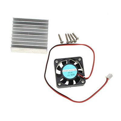 New Arrival Original Heat Sink + Cooling Fan + Mounting Screws Kit for 0-30V 0-28V Universal Power Supply