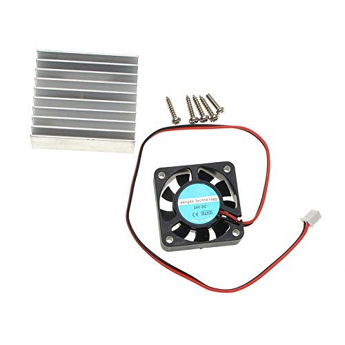 New Arrival Original Heat Sink + Cooling Fan + Mounting Screws Kit for 0-30V 0-28V Universal Power Supply