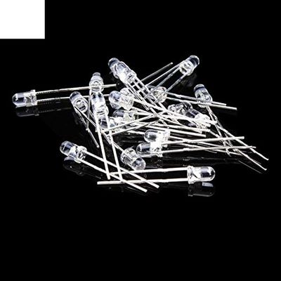 500Pcs 3mm Bright Round LED Diode Kit Electronic Components 5 Colors Red/Green/Blue/White/Yellow Electronic Accessories