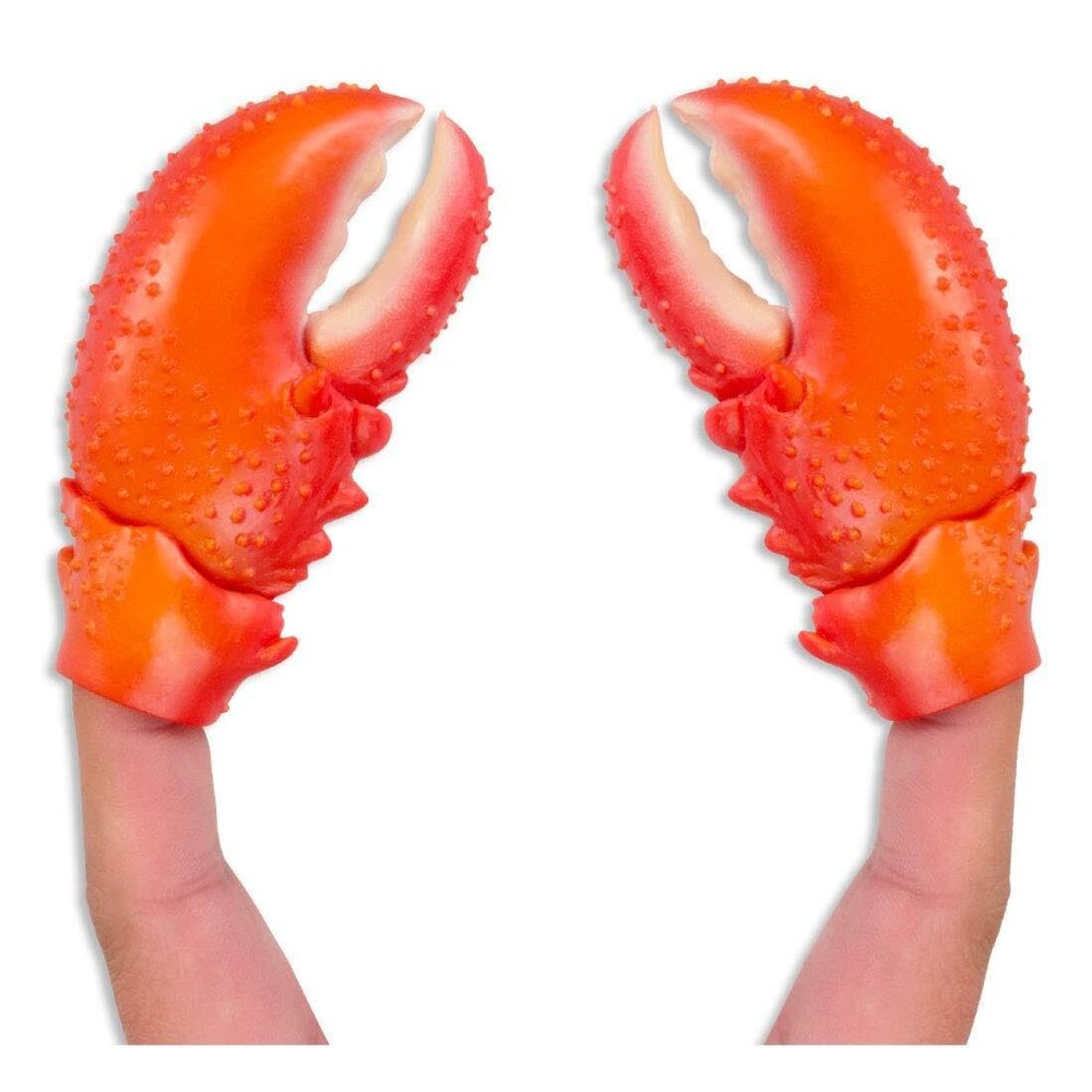Archie McPhee Finger Lobster Claws Pack of 2