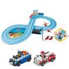 Carrera First Paw Patrol - Slot Car Race Track - Includes 2 Cars: Chase and Marshall - Battery-Powered Beginner Racing Set for Kids Ages 3 Years and Up, Multi view 1