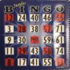 HAYES SPECIALTIES 10 Stitched Easy Read Bingo Jumbo Shutter Slide Cards (Blue) view 1