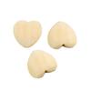 20pcs Natural 20mm Unfinished Wood Hearts Beads with Holes Eco-Friendly Wooden Handing Materials DIY Beading Craft Accessories (Heart Beads 20pcs) view 4