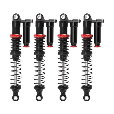 4PCS RC Shock Absorber Adjustable Aluminum Alloy Shock Absorber Damper 100MM for 1/10 Axial SCX10 TRX4 D90 RC Crawler Car