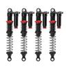4PCS RC Shock Absorber Adjustable Aluminum Alloy Shock Absorber Damper 100MM for 1/10 Axial SCX10 TRX4 D90 RC Crawler Car view 1