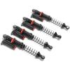 4PCS RC Shock Absorber Adjustable Aluminum Alloy Shock Absorber Damper 100MM for 1/10 Axial SCX10 TRX4 D90 RC Crawler Car view 2