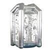 SAYOK Inflatable Cash Cube Booth Inflatable Money Grab Machine Booth for Business Advertising Event Promotion(NO BLOWERS Include) (Silver, 4.92ft x 4.92ft x 8.2ft) view 1