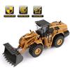 1/50 Scale Diecast Four Wheel Loader Truck Toy, Metal Construction Equipment Bulldozer Models for Kids (Wheel Loader) view 2
