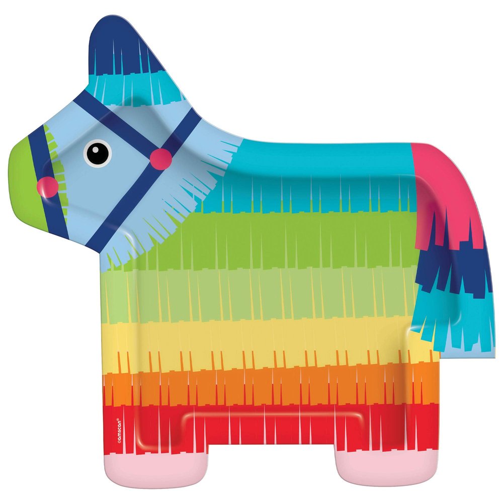 Amscan Donkey Paper Plates - 10 1/2" | Pack of 8