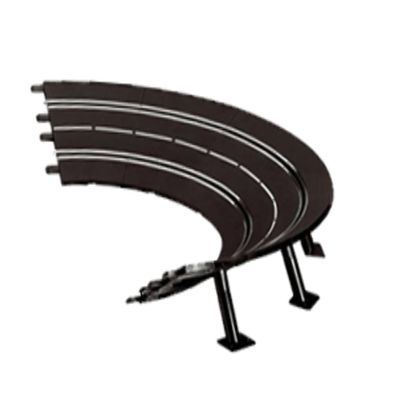 High Banked Curve 1/30, 6Piece - Digital 124/132 & Analog