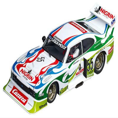 Carrera 23869 Ford Capri Zakspeed Turbo Liqui Moly Equipe #55 Digital 124 Slot Car 1:24 Scale