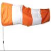18" Diameter, 80" Length Orange/White International Windsock view 1
